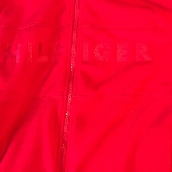 red Tommy Hilfiger turtle neck - Picture 2 of 4